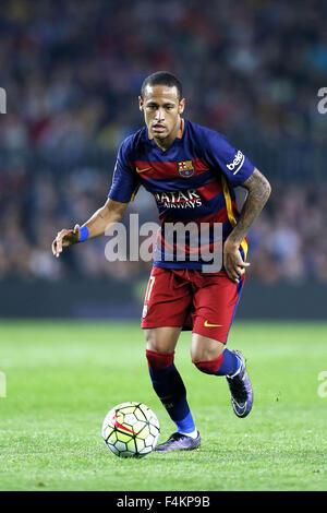 Barcellona, Spagna. Xvii oct, 2015. Neymar (Barcellona) Calcio/Calcetto : Spagnolo Primera Division "Liga BBVA (Espanola)' match tra FC Barcelona 5-2 Rayo Vallecano allo stadio Camp Nou a Barcellona Spagna . © Mutsu Kawamori/AFLO/Alamy Live News Foto Stock