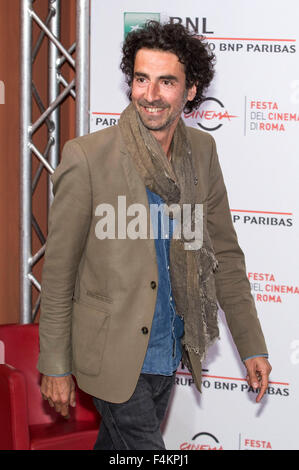 Roma, Italia. Xix oct, 2015. Laurent Laffargue assiste il "Le Roi du Monde" photocall alla decima Roma Film Fest 2015/Festa del Cinema di Roma 2015 il 19 ottobre 2015 a Roma, Italia. Credito: dpa/Alamy Live News Foto Stock