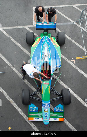 Benetton Ford B194,1994,Michael Schumacher, storico Campionato di Formula Uno, 42.AvD-Oldtimer Grand Prix 2014 Nürburgring Foto Stock