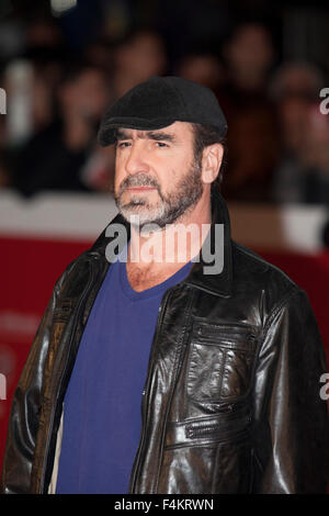 Roma, Italia. Xix oct, 2015. Eric Cantona sul tappeto rosso per 'Mannuncio re' alla decima Roma Film Fest. Foto Stock