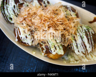 Takoyaki Foto Stock