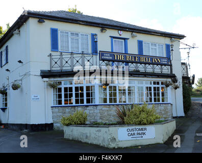 Il Blue Bell Inn, Wentbridge, Pontefract, West Yorkshire, Inghilterra, Regno Unito Foto Stock