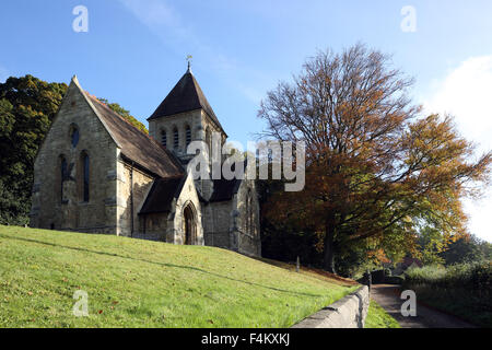 La Chiesa di San Giovanni Evangelista, Wentbridge, Pontefract, West Yorkshire, Inghilterra, Regno Unito Foto Stock