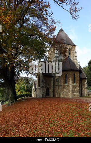 La Chiesa di San Giovanni Evangelista, Wentbridge, Pontefract, West Yorkshire, Inghilterra, Regno Unito Foto Stock