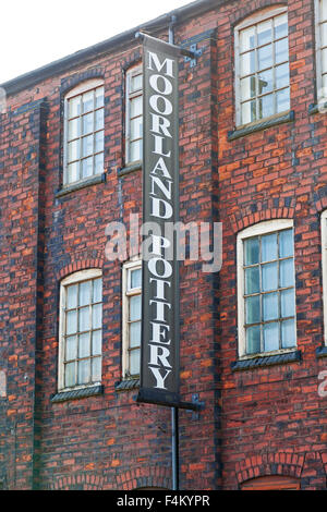 The Moorland fabbrica di ceramica Burslem Stoke-on-Trent Staffordshire England Regno Unito Foto Stock