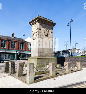 Il Memoriale di guerra a Burslem Stoke on Trent Staffordshire England Regno Unito Foto Stock