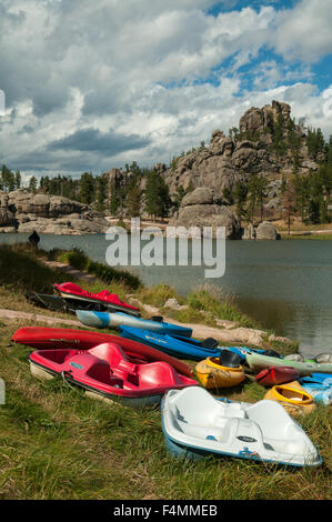 Sylvan Lake, Custer State Park, il Dakota del Sud, STATI UNITI D'AMERICA Foto Stock