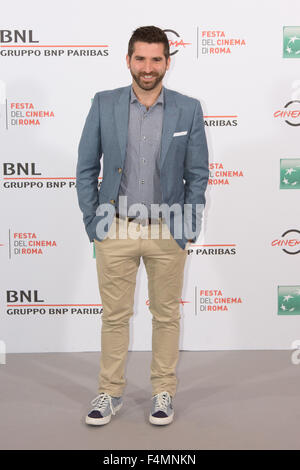 Roma, Italia. Xx oct, 2015. Guy Èdoin, regista del film 'Ville-Marie', assiste una foto chiamata durante la decima edizione di "Festa del Cinema di Roma, Italia. Credit: Davide Fracassi/Pacific Press/Alamy Live News Foto Stock