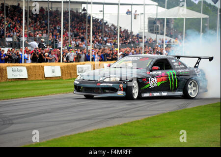 Derek Butler in un 1993 Toyota Soarer al Goodwood Festival of Speed NEL REGNO UNITO. Foto Stock