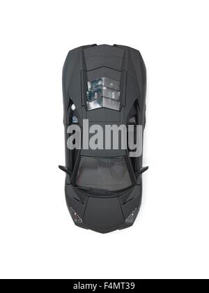 Un'immagine ravvicinata di modello in scala auto Foto Stock