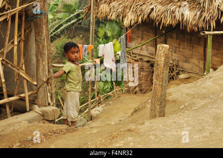 Il Nagaland, India - Marzo 2012: del Nagaland, India. Documentario editoriale. Foto Stock