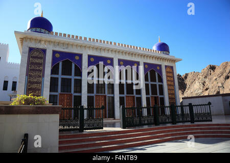 Masjid moschea al-Khor, Muscat Oman Foto Stock