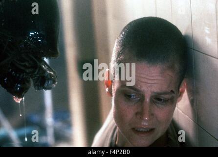 Sigourney Weaver / Alien 1992 diretto da David Fincher Foto Stock