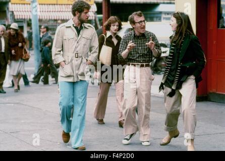 Tony Roberts, Woody Allen, Diane Keaton / Annie Hall 1977 Diretto Woody Allen Foto Stock