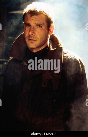 Harrison Ford / Blade Runner 1982 diretto da Ridley Scott Foto Stock
