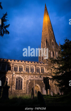 Chiesa di tutti i santi, Leighton Buzzard Foto Stock