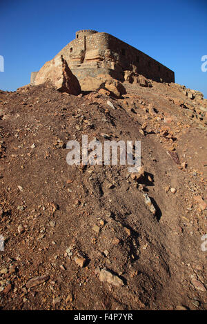 Al Qala fort, Bukha, Bucha, la nonna nicchie enclave di Musandam, Oman Foto Stock