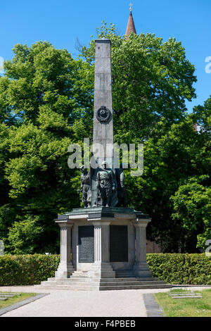 Memoriale Sovietico e il cimitero di Potsdam, Germania Foto Stock