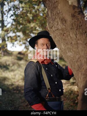 John Wayne / i soldati a cavallo 1959 diretto da John Ford Foto Stock