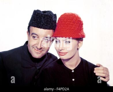 Peter Sellers, Sophia Loren / La Millionairess 1960 diretto da Anthony Asquith Foto Stock