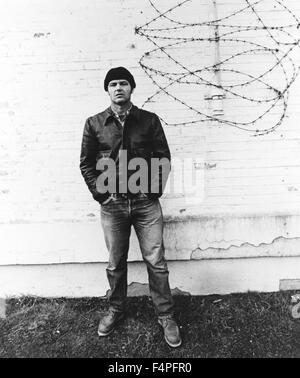 Jack Nicholson / Uno è volato oltre il cuculo's Nest / 1975 diretto da Milos Forman Foto Stock