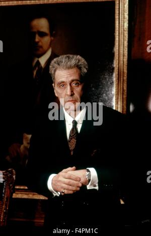 Al Pacino / Il Padrino: Parte III / 1990 diretto da Francis Ford Coppola [Paramount Pictures] Foto Stock