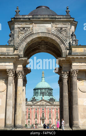 Vista sul communs, parte dell Università di Potsdam nel parco Sanssouci a Potsdam, Germania Foto Stock
