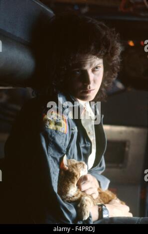 Sigourney Weaver / Alien / 1979 diretto da Ridley Scott [Twentieth Century Fox Film corpo] Foto Stock