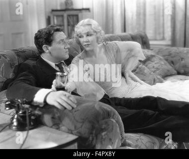Spencer Tracy e Marjorie Rambeau / Uomo di castello / 1933 / diretto da Frank Borzage / [Columbia Pictures] Foto Stock