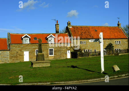 Cottage a Goathland, North Yorkshire Moors Foto Stock