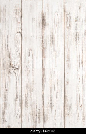 Legno bianco sullo sfondo di texture con schema naturale. Abstract texture di legno Foto Stock