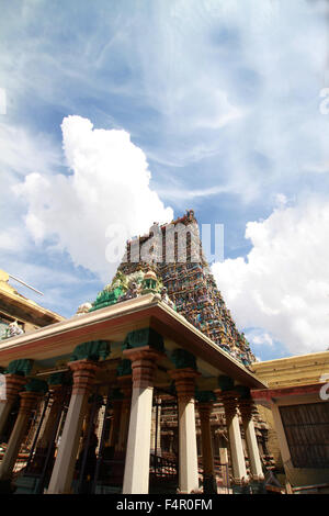 Tempio di Tamilnadu Foto Stock