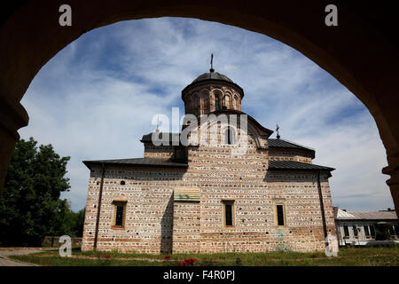 Il principe la chiesa di San Nicola di Curtea de Arges, Valacchia, Romania Foto Stock