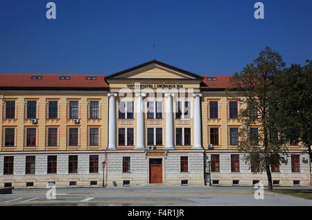 Università il 1 dicembre 1918. Nella storica fortezza, Alba Iulia, Transilvania, Romania Foto Stock