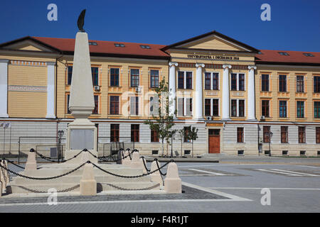 Università il 1 dicembre 1918. Nella storica fortezza, Alba Iulia, Transilvania, Romania Foto Stock