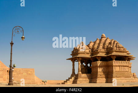 Sas-Bahu ka mandir, o Sahastrabahu tempio, Gwalior Foto Stock