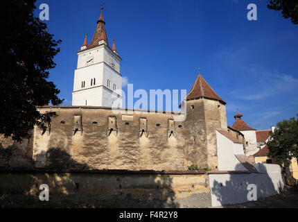 "Harman (tedesco: Honigberg; Ungherese: Szaszhermany) è un comune nella contea di Brasov, Romania. Qui la chiesa fortificata, un Unesc Foto Stock