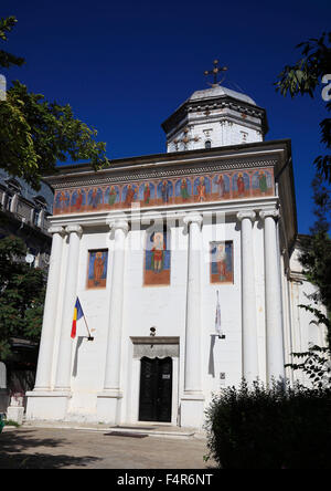 San Dumitru chiesa nel centro di Bucarest, Romania Foto Stock