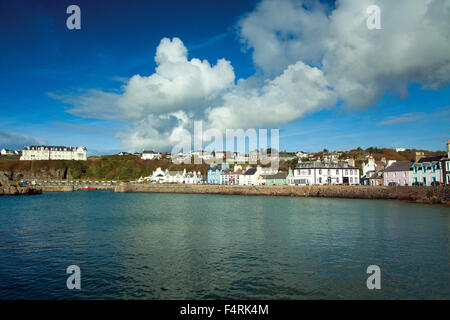 Portpatrick e Portpatrick Harbour, Dumfries and Galloway Foto Stock