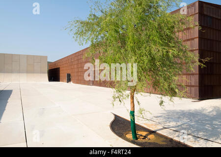 Il nuovo quartiere dell'arte magazzino spazio421 in Abu DhabiÕs Al Mina district apertura nel novembre 2015 negli Emirati Arabi Uniti Foto Stock