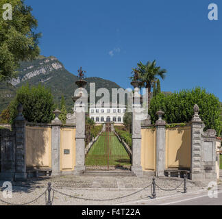 L'Italia, Europa, Tremezzina, Lombardia, Lombardia, Villa La Carlia, Lago di Como, castello, estate, Foto Stock