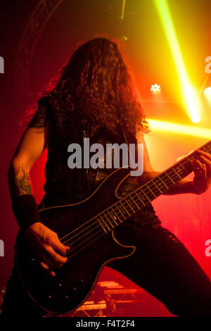 Glasgow, Scotland, Regno Unito. Xxi oct, 2015. Concerto di musica. Artista: CRADLE OF FILTH da Suffolk giocano in metallo nero, goth metallo, sinfonica e di metallo o metallo estreme. Credito: Joana Salogubaite/Alamy Live News Foto Stock