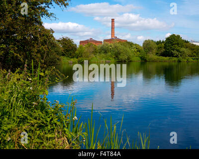 Claymills Stazione di pompaggio di un vittoriano ristrutturato liquami stazione di pompaggio sul lato nord di Burton upon Trent Staffordshire REGNO UNITO Foto Stock