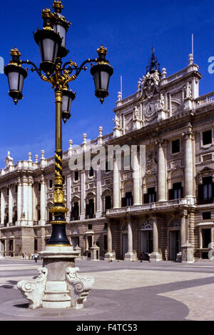 Royal Palace. Madrid. Spagna. Europa Foto Stock