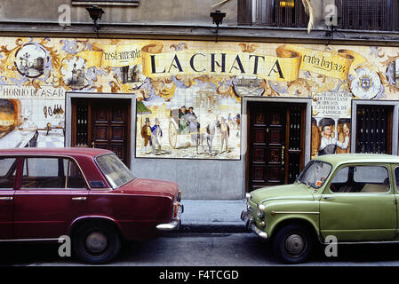 La Chata Ristorante e bar. Madrid, Spagna. Europa Foto Stock