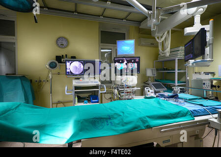 Il catetere di ablazione a laboratorio universitario Centro Clinico sorella della misericordia a Zagabria in Croazia Foto Stock