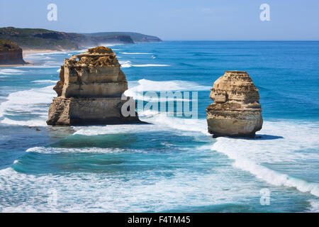 Gibson passo Beach, Australia, Victoria, Port Campbell, parco nazionale, costa, rock, Cliff, Foto Stock