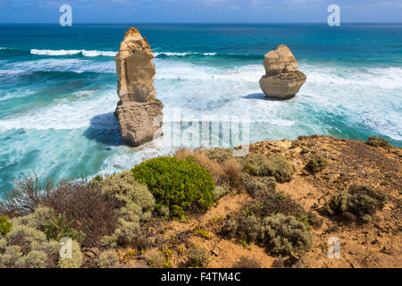 Gibson passo Beach, Australia, Victoria, Port Campbell, parco nazionale, costa, rock, Cliff, Foto Stock