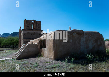 Tumacacori, National Historic Park, Arizona, Stati Uniti d'America, America, la missione, la rovina, storico Foto Stock