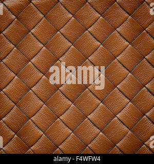 Pelle marrone con tessuto di sfondo texture Foto stock - Alamy